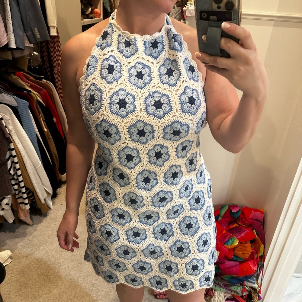 Show me your MuMu crochet dress NWOT